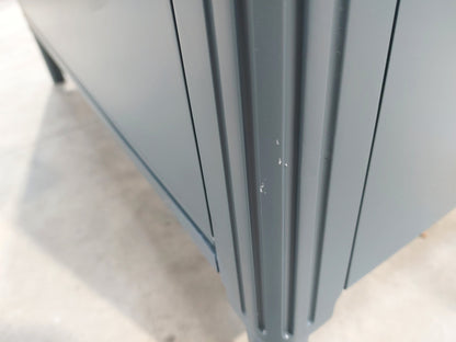 John Lewis Pillar 5 Drawer Chest, Blue