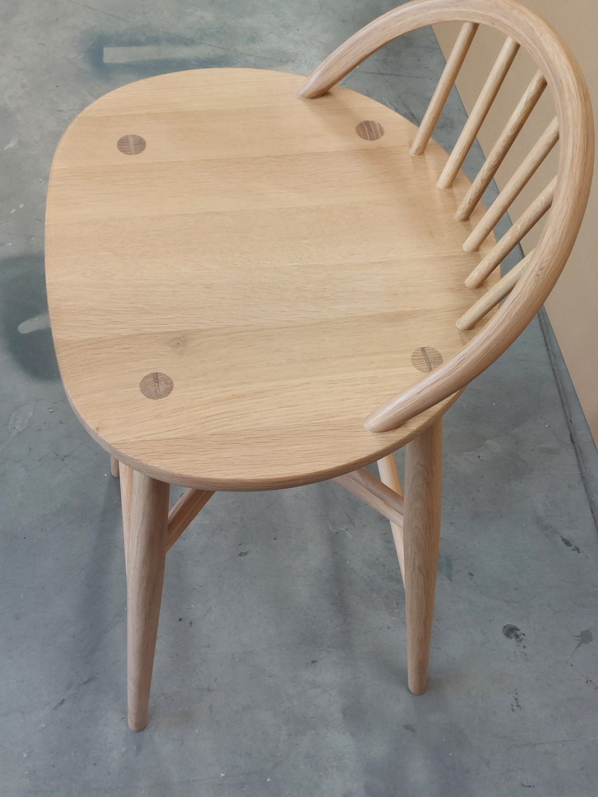ercol for John Lewis Shalstone Bar Stool, Oak Kitchen Diner