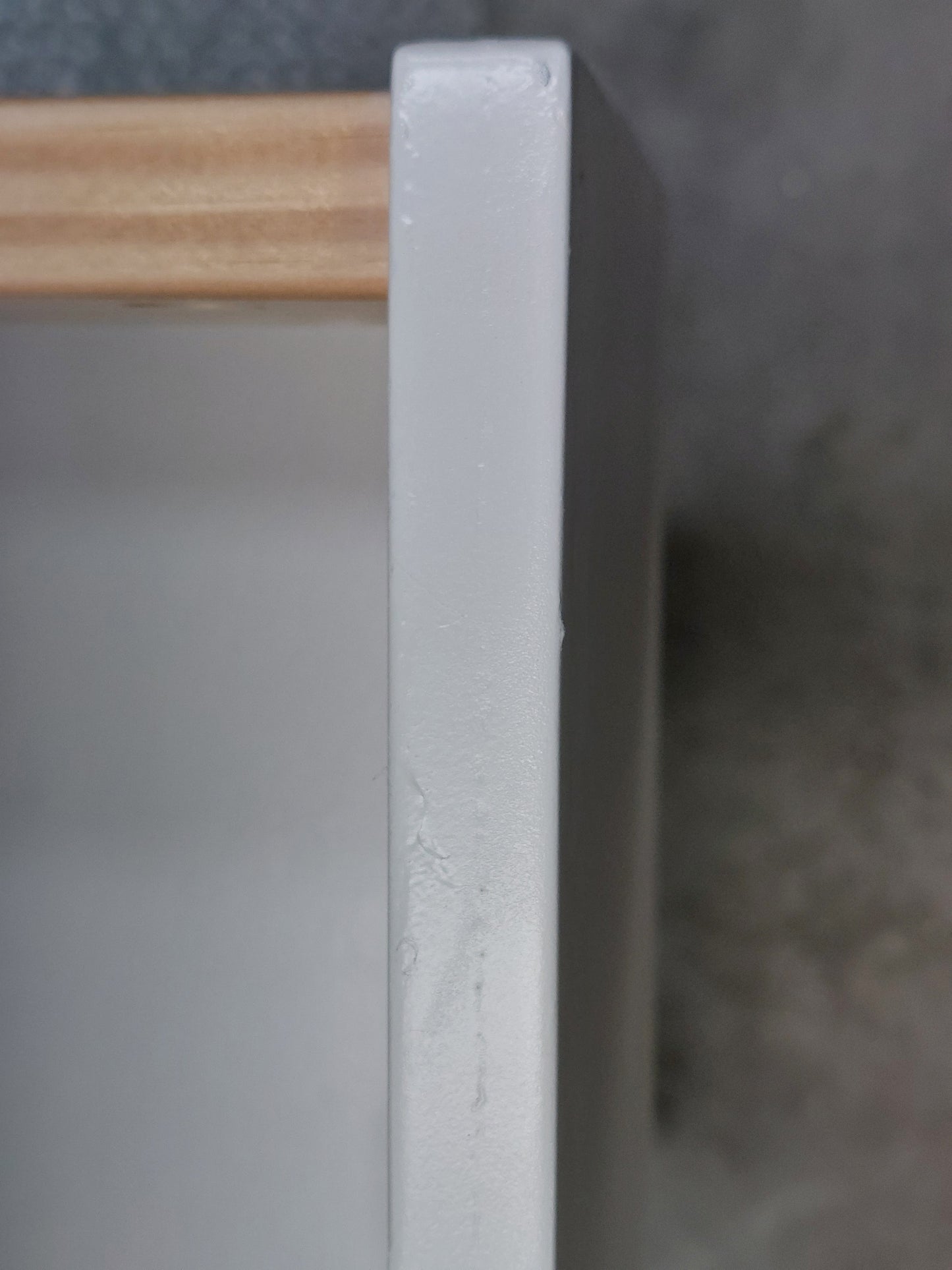 John Lewis Wilton 2 Drawer Bedside Cabinet White