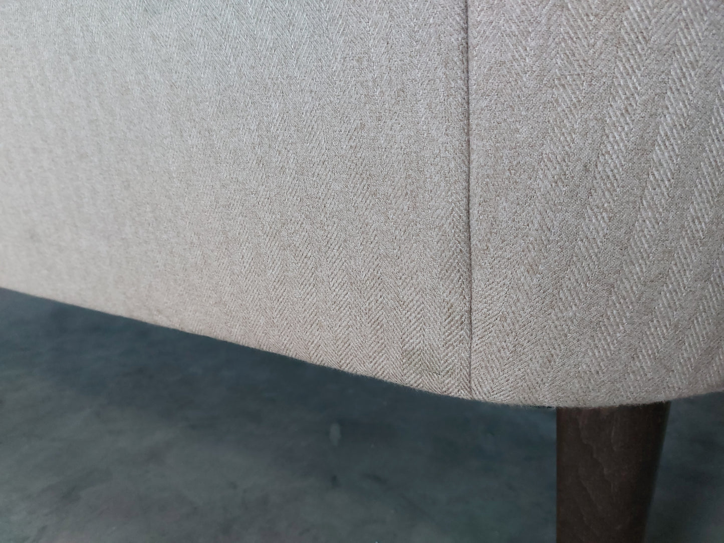 John Lewis Fireside Large 3 Seater Sofa Natural Brushed Tweed