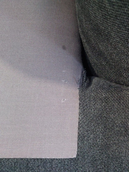 John Lewis Clover Small 2 Seater Sofa, Dark Leg, Chenille Charcoal