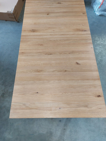 John Lewis Calia 8-10 Seater Extending Dining Table, Solid Oak