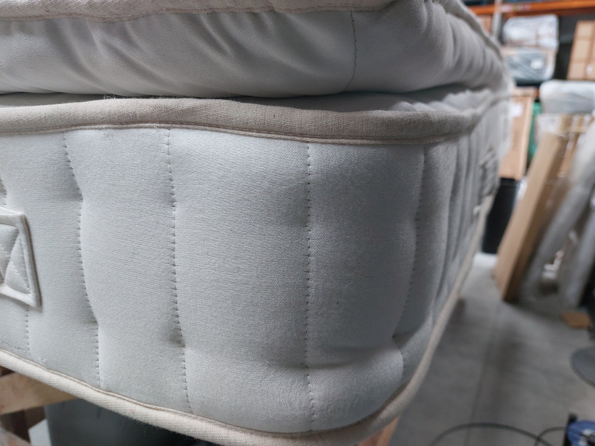 John Lewis British Natural Collection Swaledale Pillowtop 6250 Mattress, Firmer Tension, Double