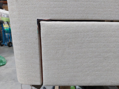 John Lewis Pocket Sprung 4 Drawer Storage Divan Base, King Size, Brushed Tweed Beige