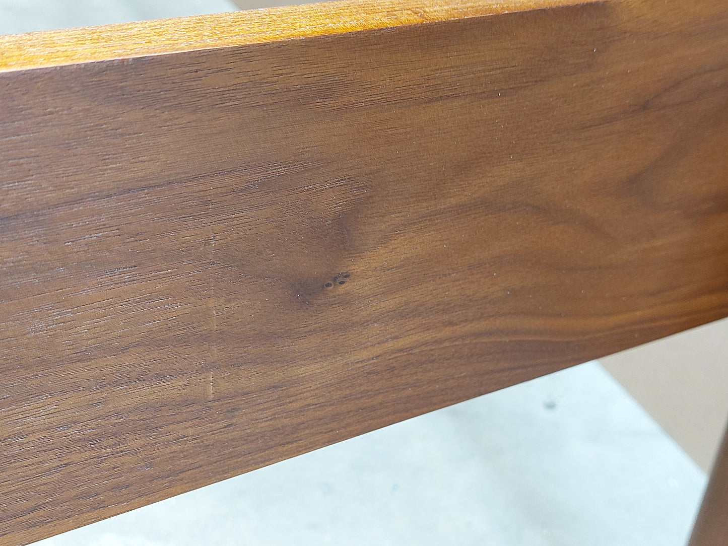 John Lewis Scandi Wood Bed Frame, King Size, Walnut