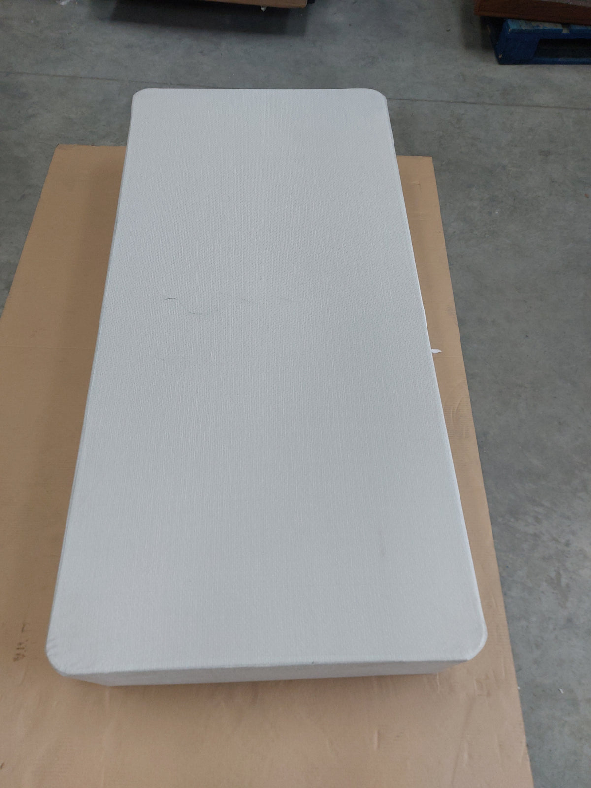 Silentnight 2 Drawer Divan Base, Single, Light Grey