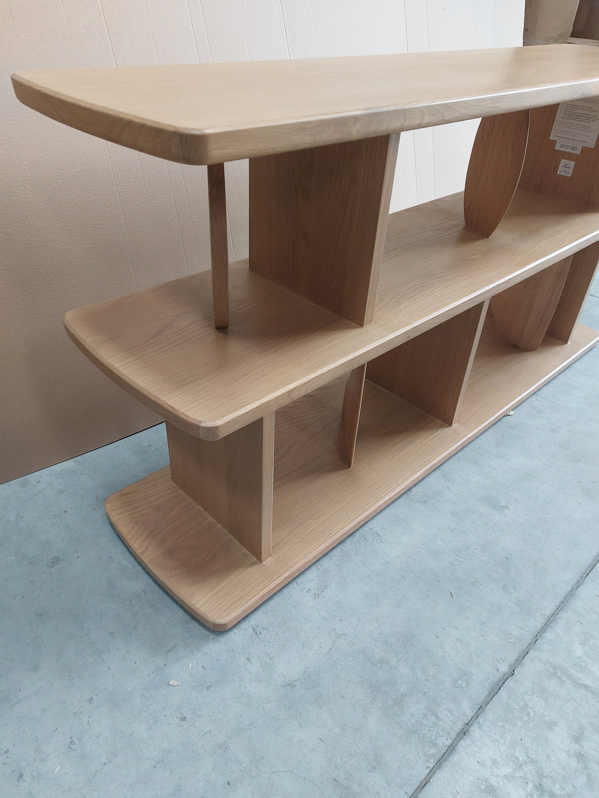 John Lewis Aura Console/Shelf Unit, Oak