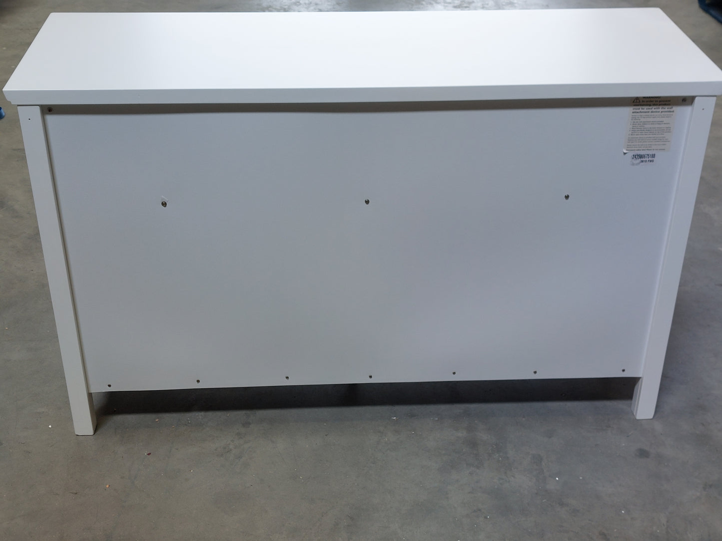 John Lewis Chest of Drawer White Wilton 7 Drawer Chest