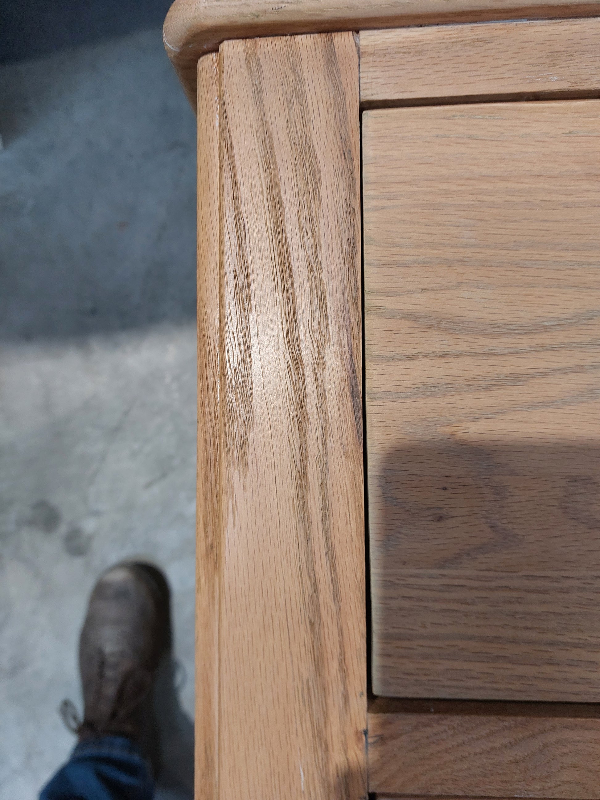 John Lewis Louis Double Wardrobe Oak