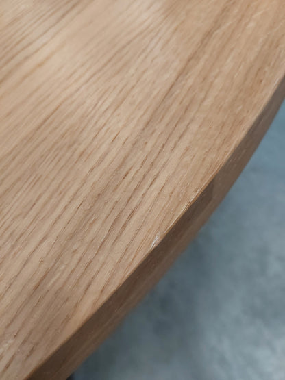 John Lewis Dining Table Calia 4-6 Seater Round Extending Solid Oak
