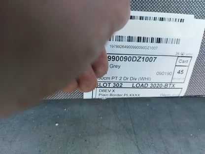 Silentnight Non Sprung 2 Drawer Divan Storage Bed Single Slate Grey