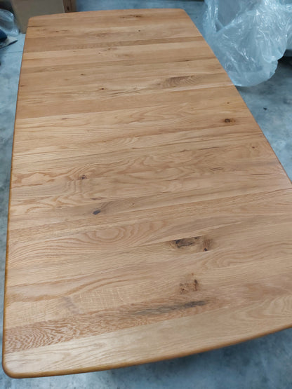 John Lewis X-Ray 6-8 Seater Extending Dining Table, Oak