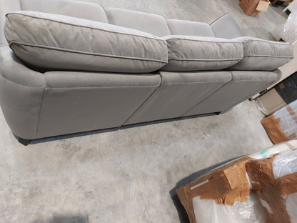 G Plan Vintage The Sixty Eight LHF Large 3 Seater Sofa with Footrest Mechanism, Plush Slate