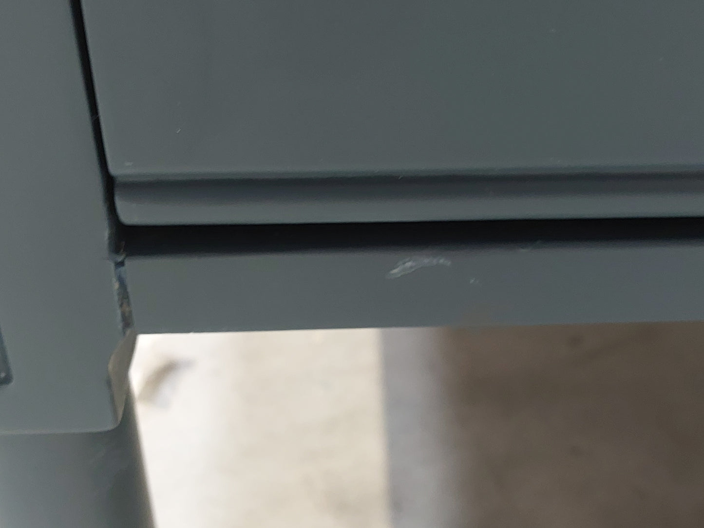 John Lewis Pillar 5 Drawer Chest, Blue