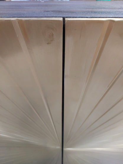 Swoon Ziggy Cabinet Brass Display Cabinet