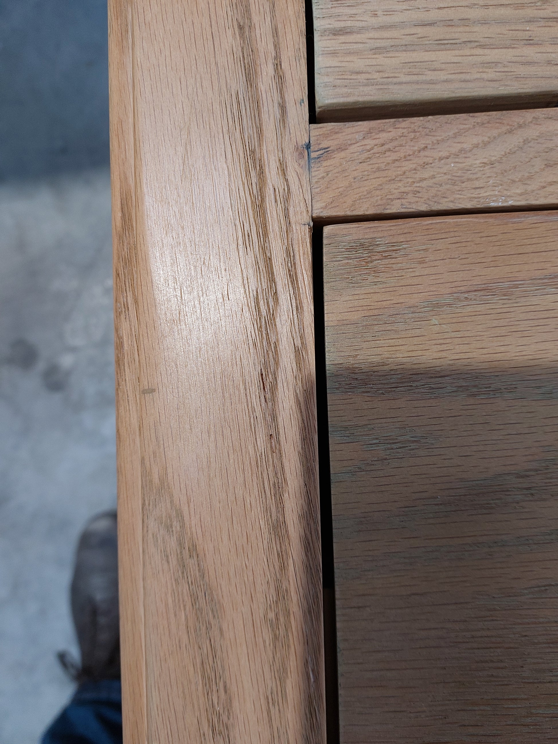 John Lewis Louis Double Wardrobe Oak