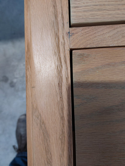 John Lewis Louis Double Wardrobe Oak