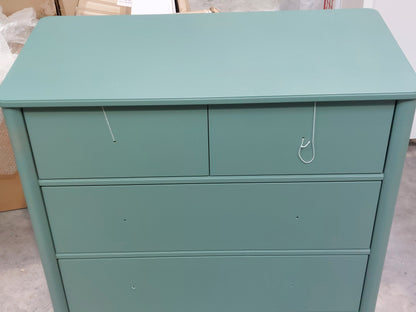 John Lewis ANYDAY Hem 5 Drawer Chest Green