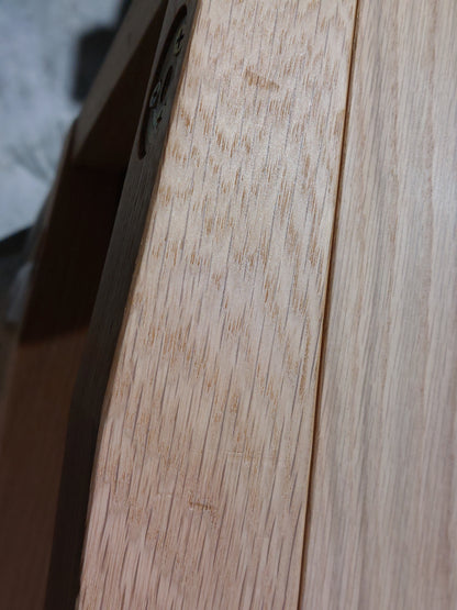 John Lewis Bow 1 Drawer Bedside Table, Natural