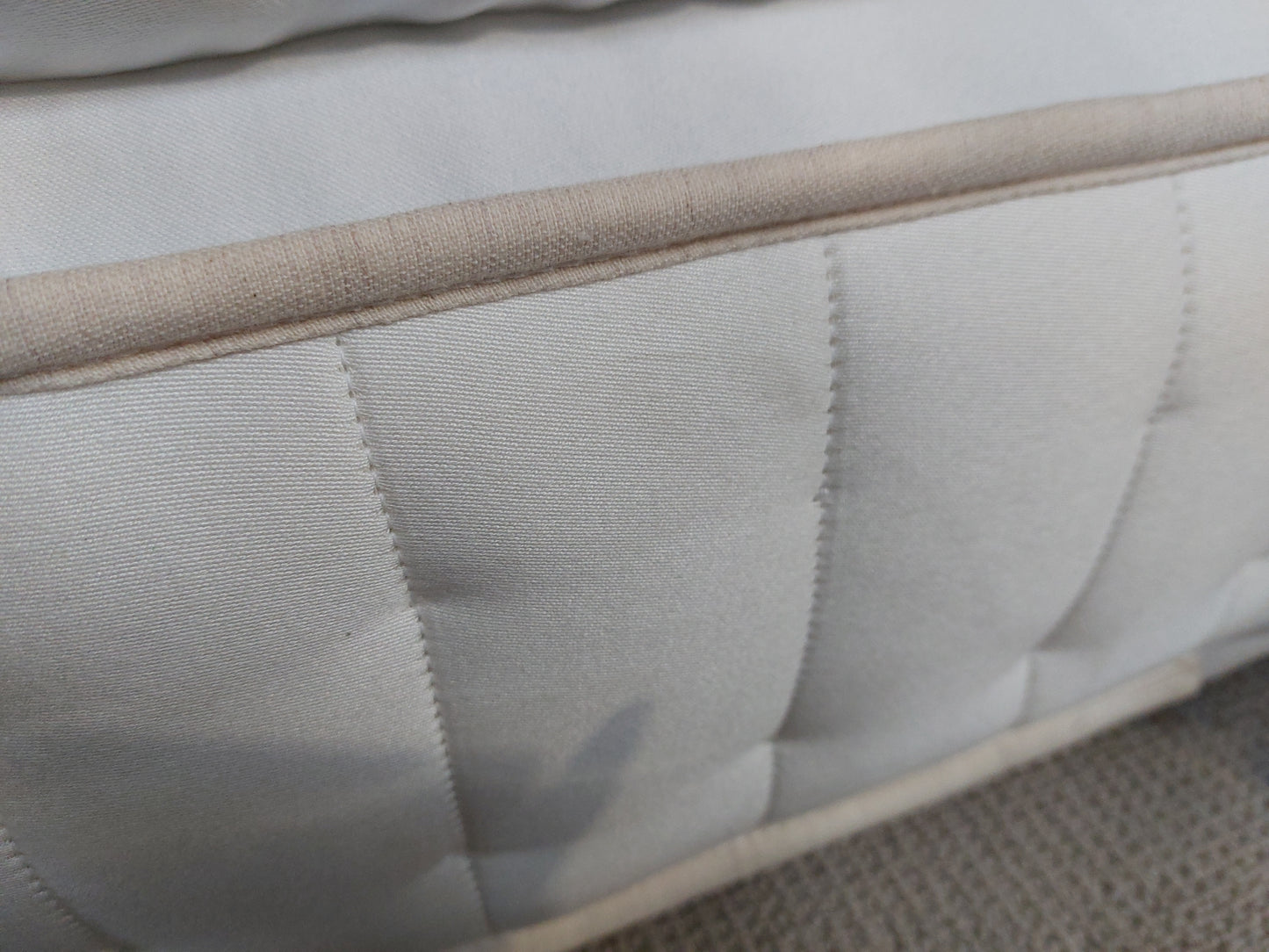 John Lewis British Natural Collection Cotswold Pillowtop 10250 Zip Link Mattress Regular Tension Super King Size