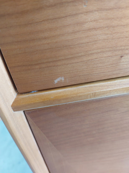 John Lewis Marquetry 5 Drawer Wood Chest, Natural