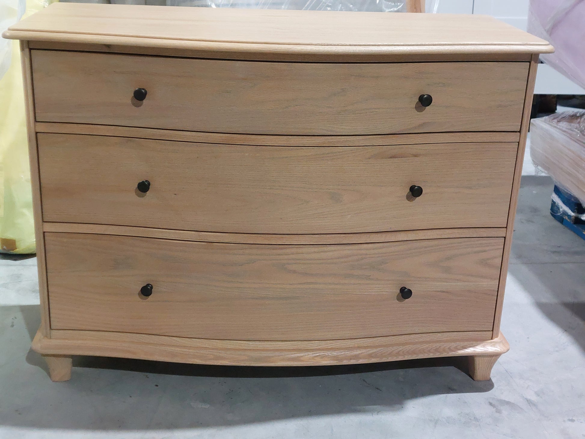 John Lewis Louis 3 Drawer Chest  Oak