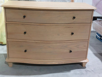 John Lewis Louis 3 Drawer Chest Oak