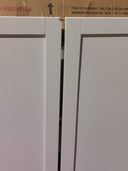 John Lewis Wilton 2 Door Wardrobe, White