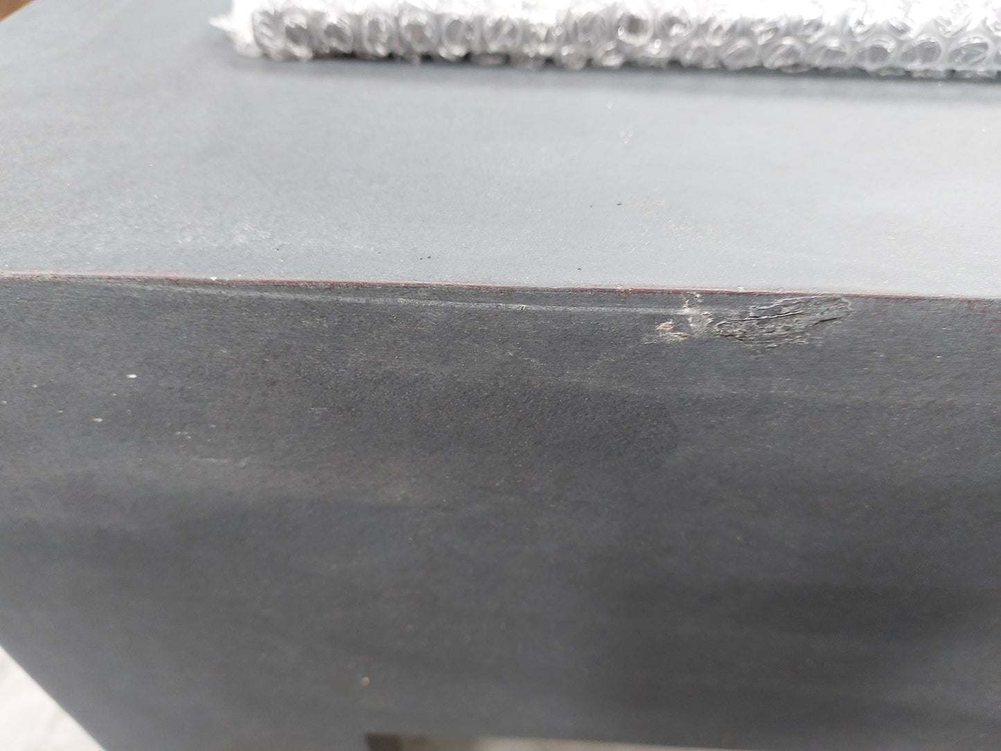 Ivyline Square Console Firepit, Grey