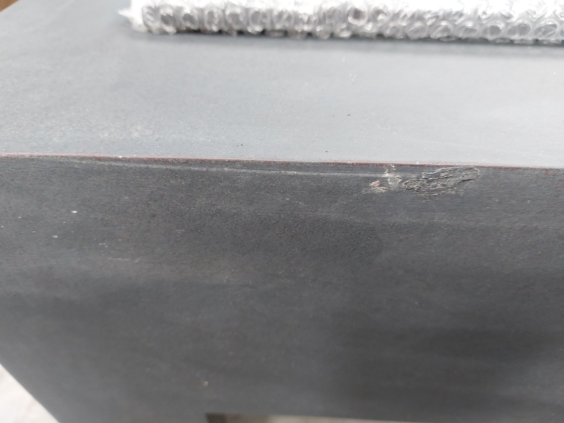 Ivyline Square Console Firepit, Grey