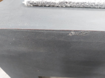 Ivyline Square Console Firepit, Grey