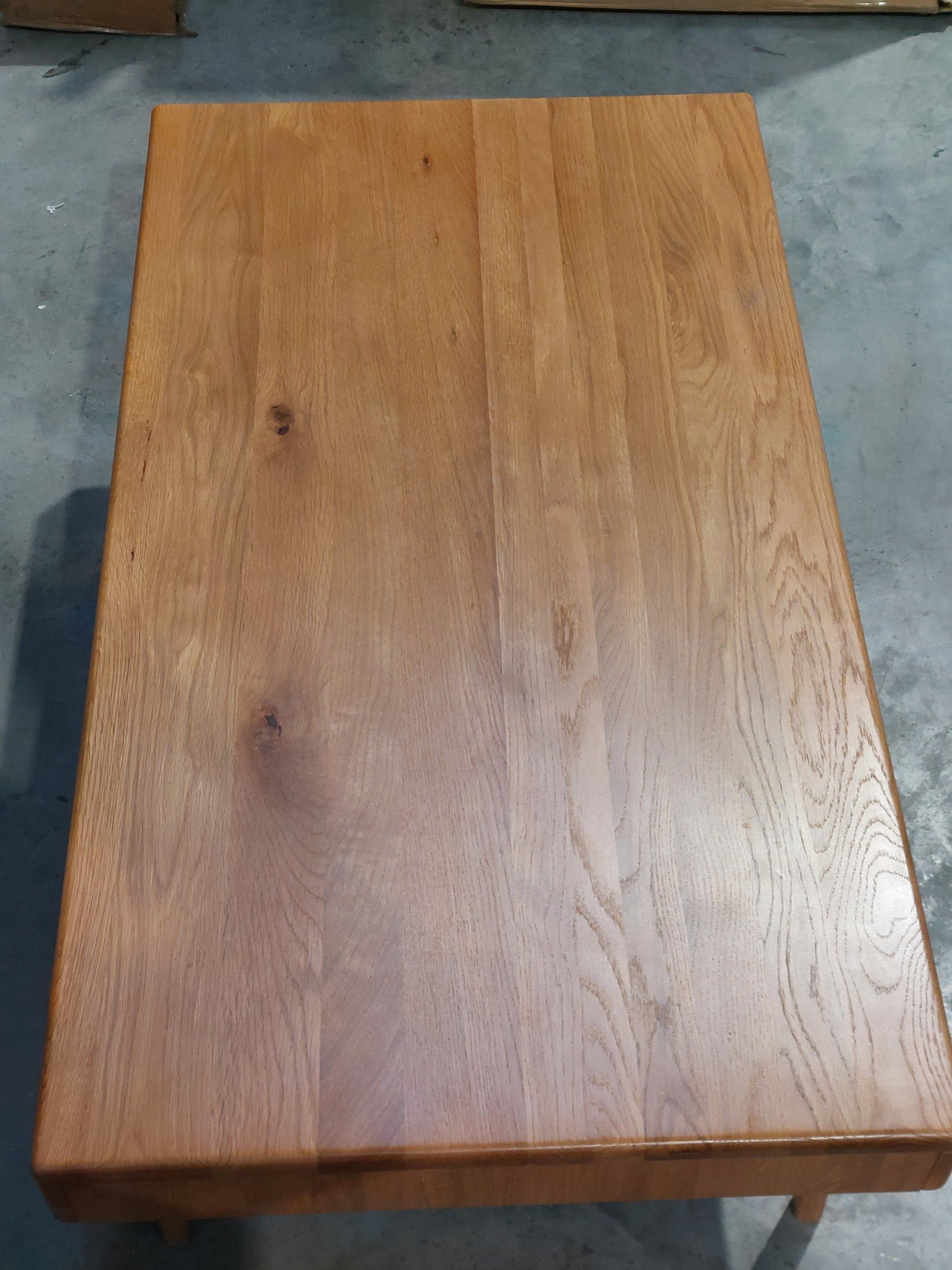 John Lewis X-Ray Wood Coffee Table Danish