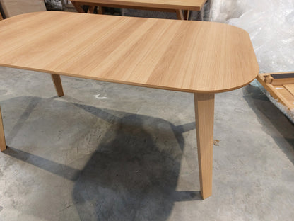 John Lewis ANYDAY Anton 6-8 Seater Extending Dining Table Oak