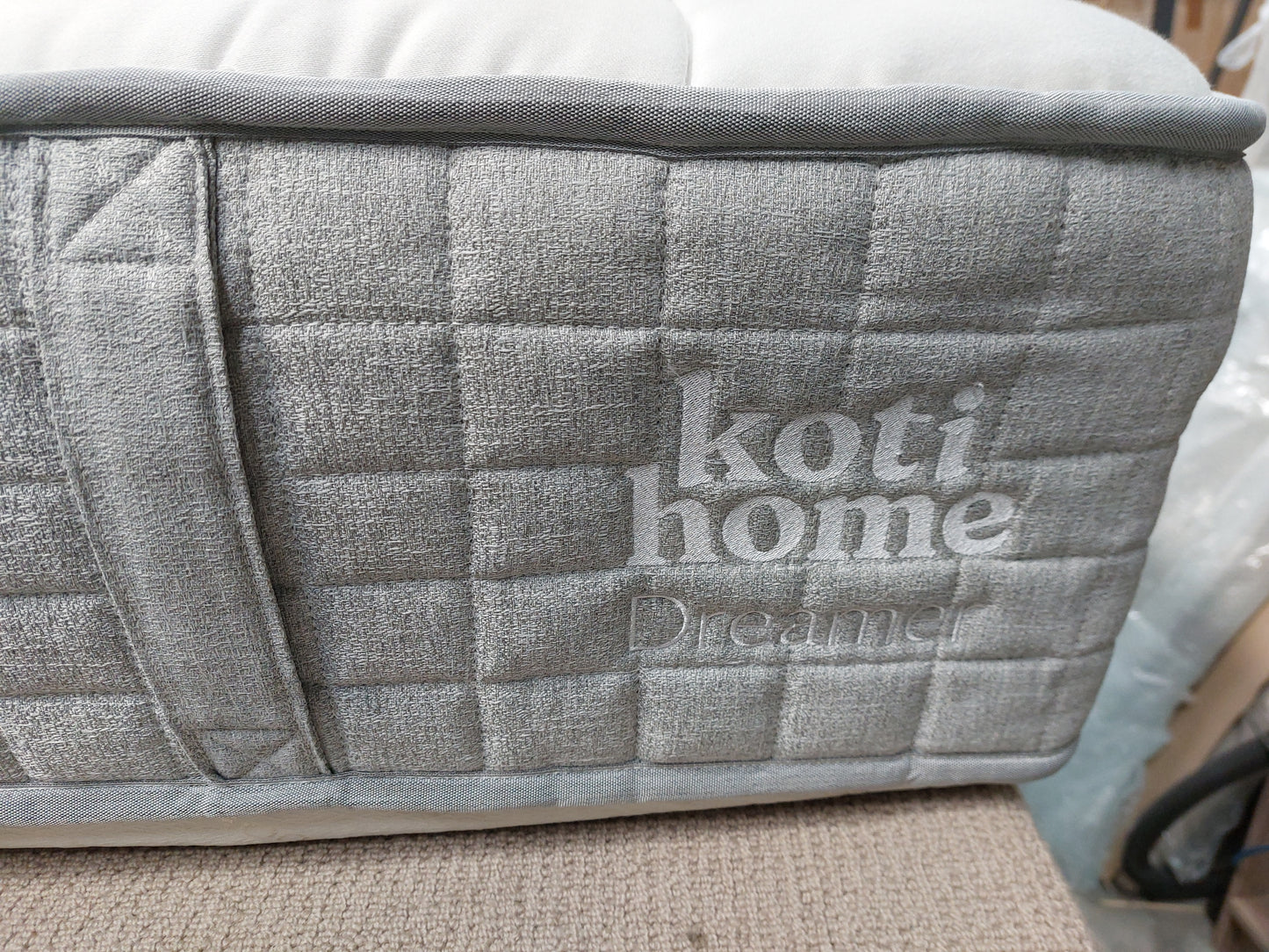 Koti Home Dreamer Pocket Spring Mattress, Medium/Firm Support King Size