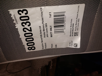 List - John Lewis Anyday Pocket Sprg Mattr