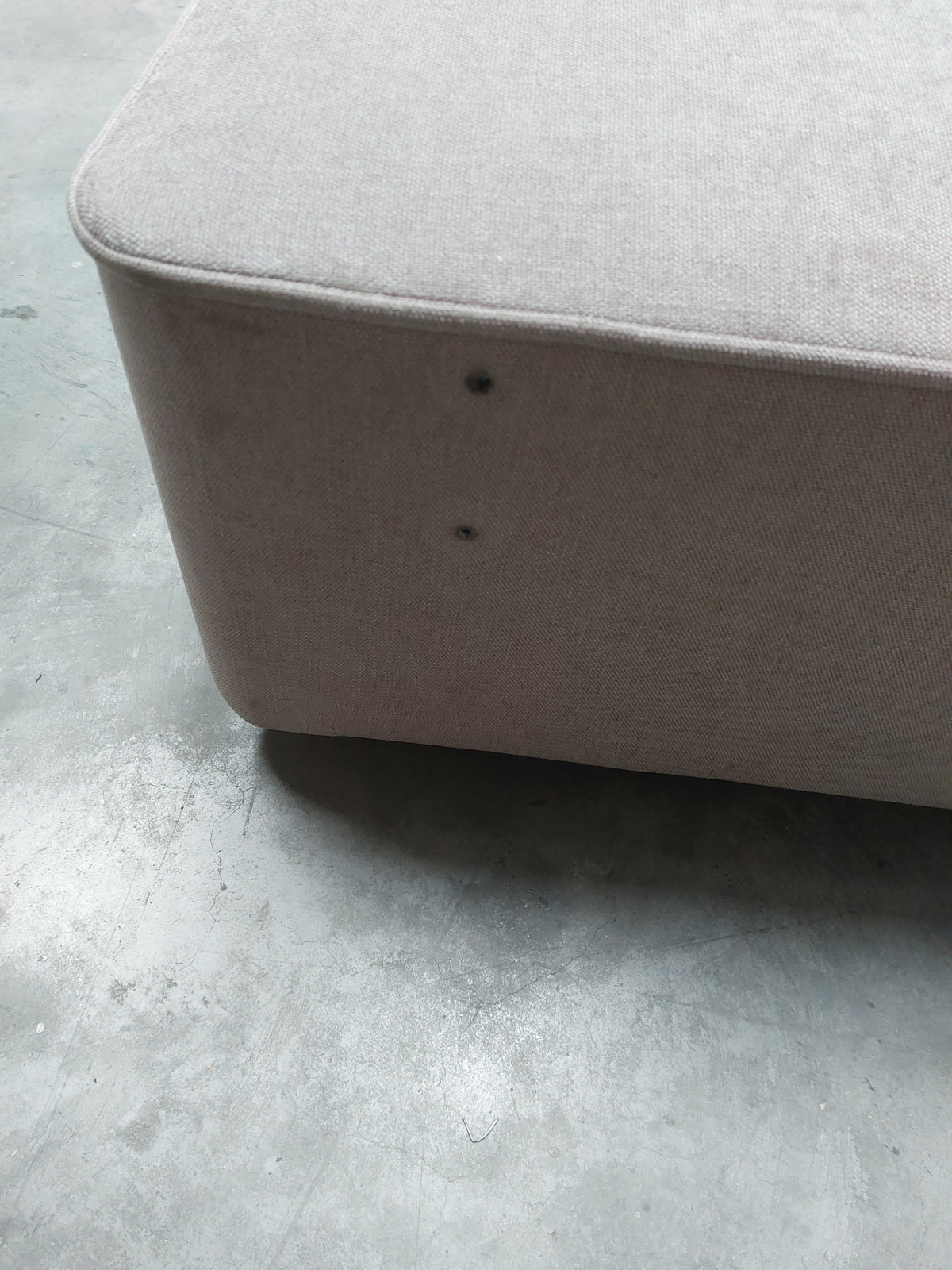 John Lewis Pocket Sprung 2 Drawer Divan Base, Super King Size, Soft Touch Chenille Mole