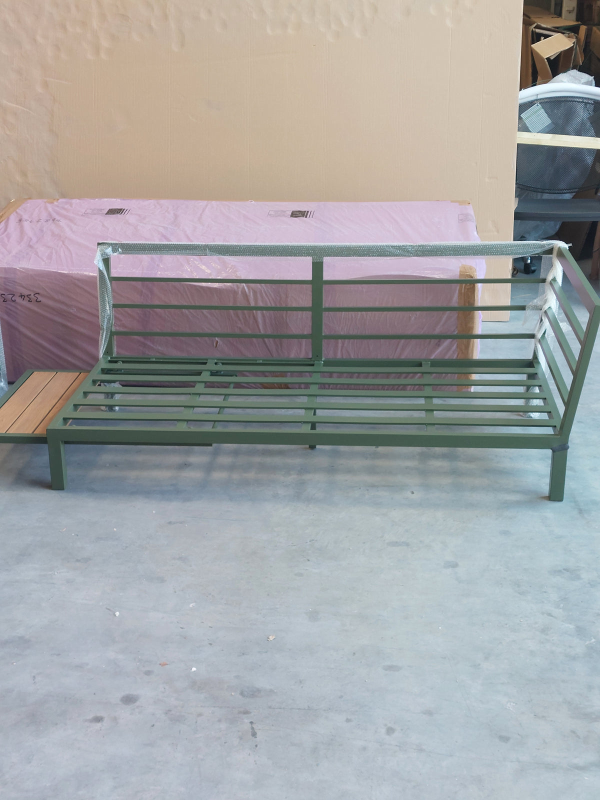 John Lewis Platform Modular 4-Seater Garden Lounging Set Blue