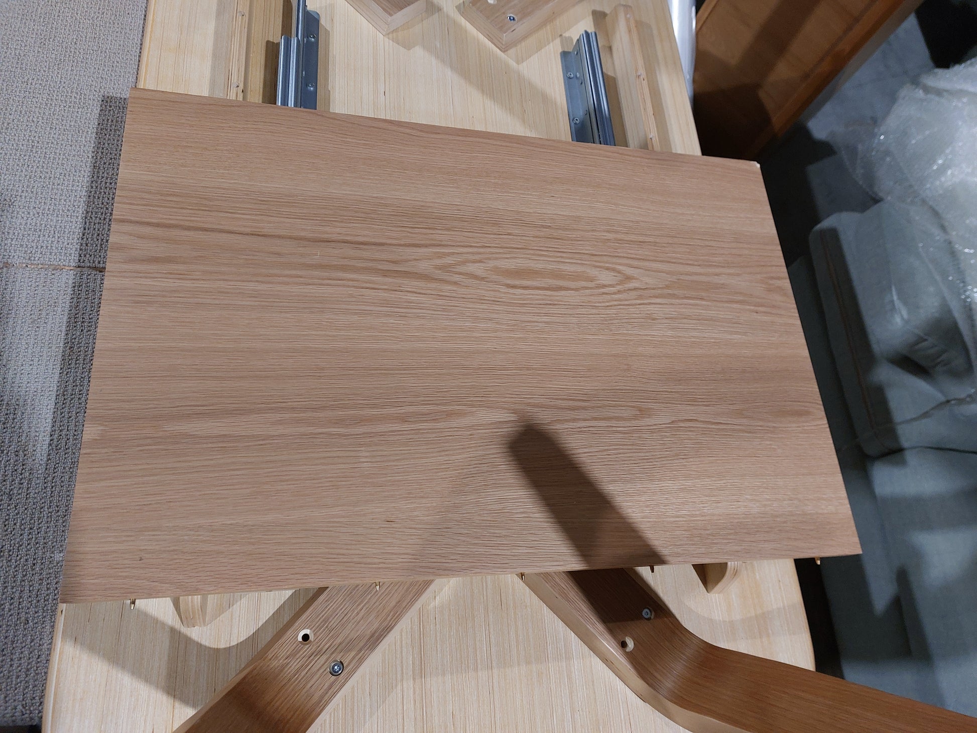 John Lewis ANYDAY Anton 6-8 Seater Extending Dining Table Oak