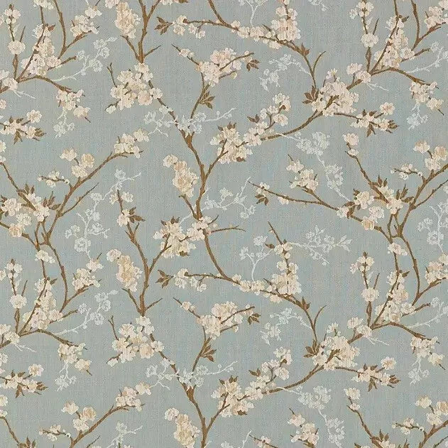 John Lewis Blossom Fabric, Duck Egg 2.2m