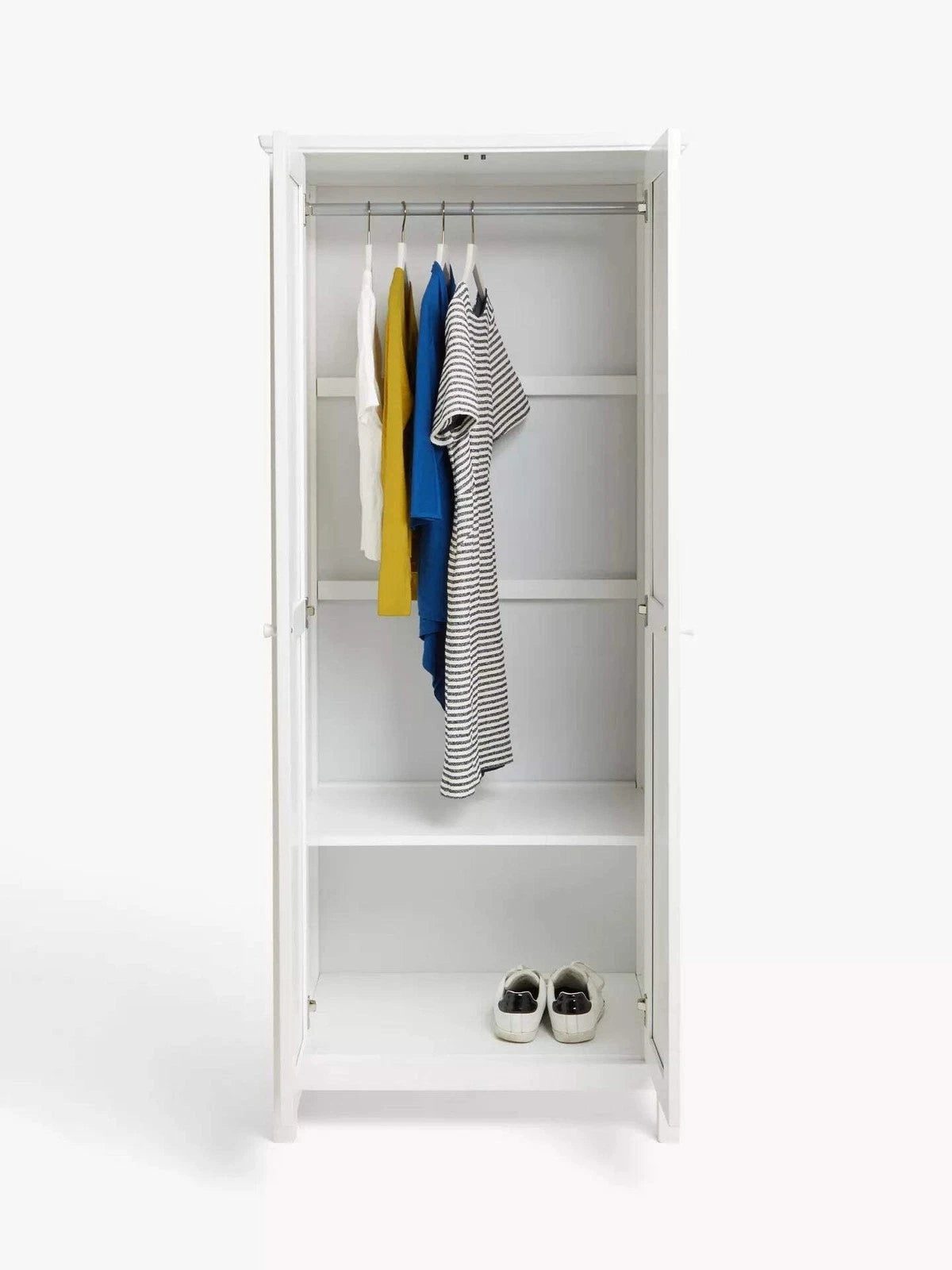 John Lewis Wilton Narrow 2 Door Wardrobe White