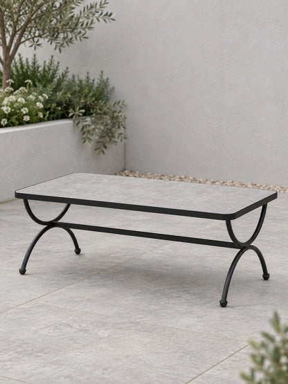 John Lewis Solara Garden Coffee Table  Mosaic Tile Top