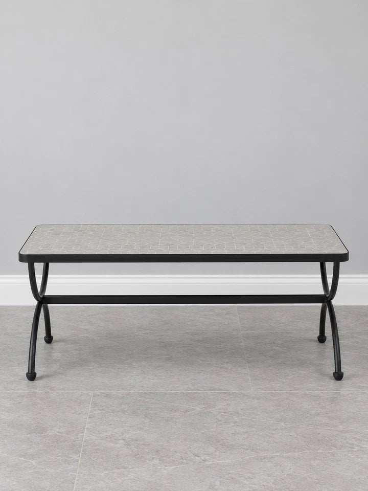 John Lewis Solara Garden Coffee Table  Mosaic Tile Top