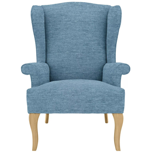 John Lewis Shaftesbury Armchair Aquaclean Titan Blue Parker Knoll