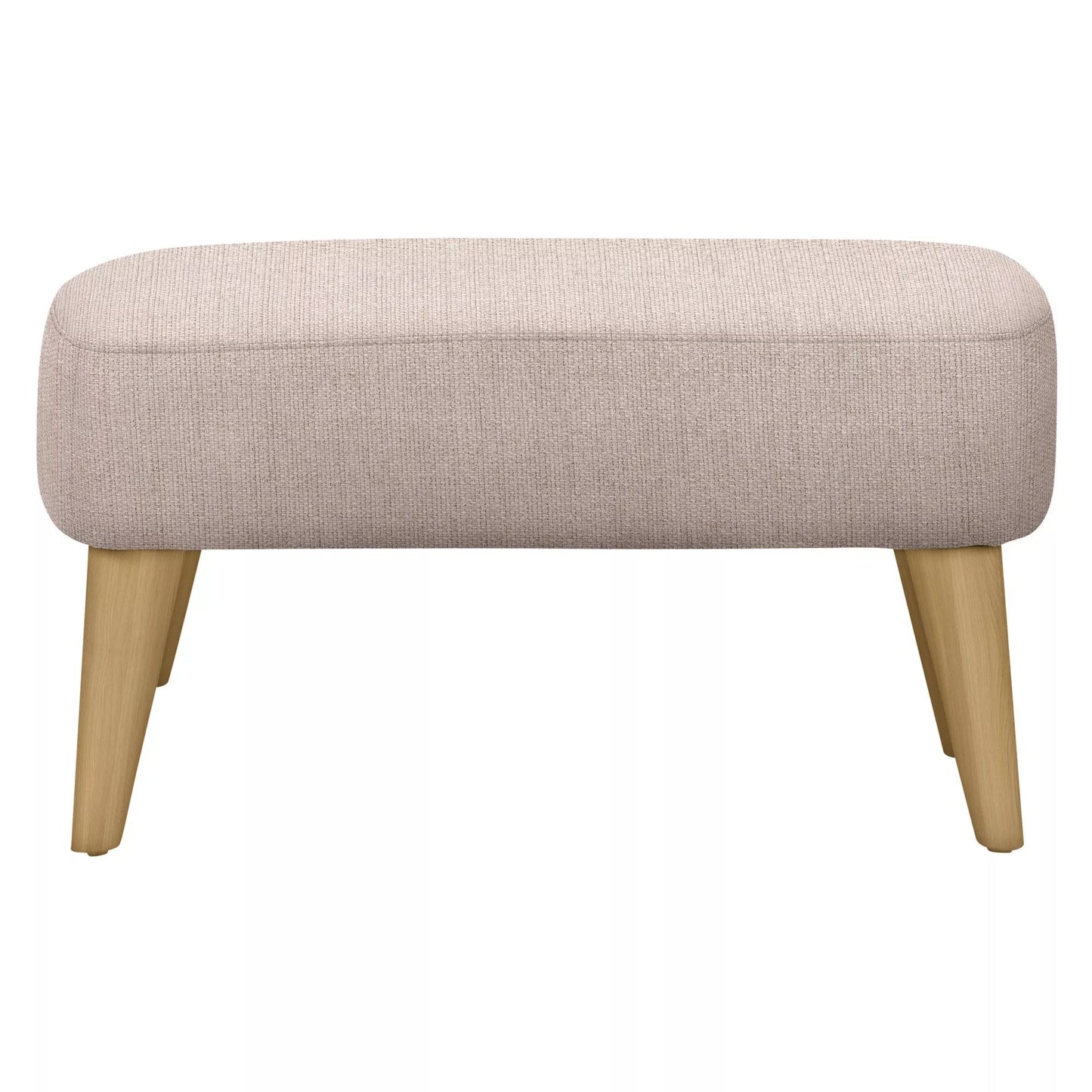 John Lewis Bergen II Footstool in AquaClean Taupe