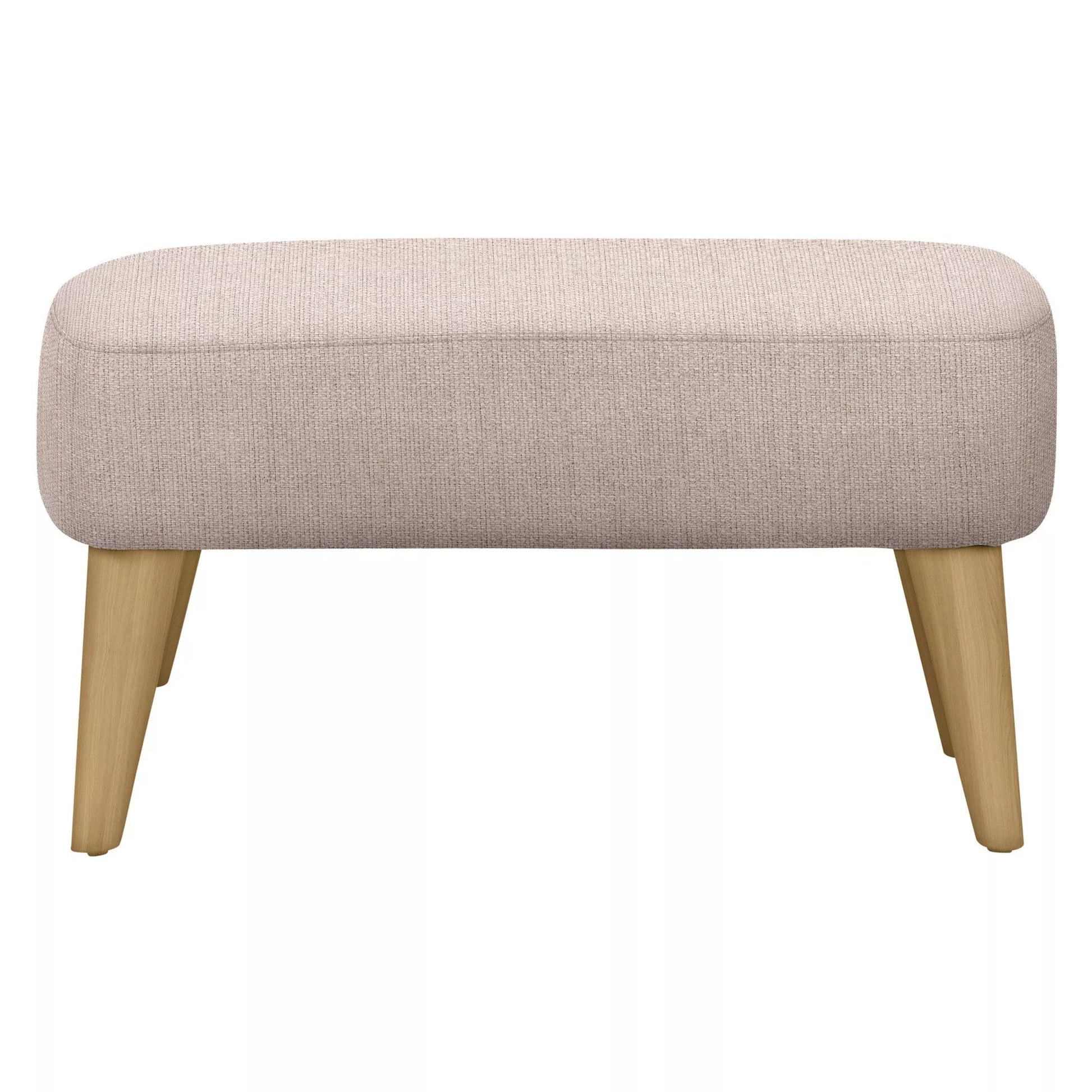 John Lewis Bergen II Footstool in AquaClean Taupe