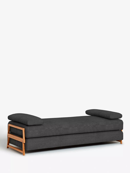 John Lewis Duplet Daybed Velvet Charcoal