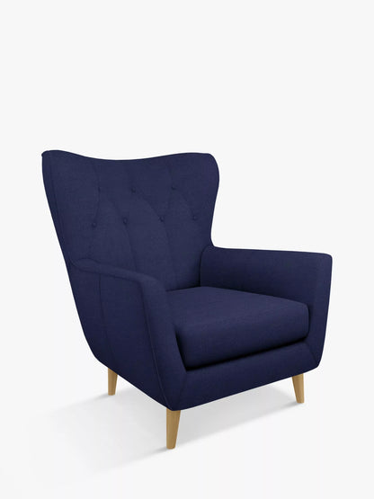 John Lewis Thomas Buttoned High Back Armchair