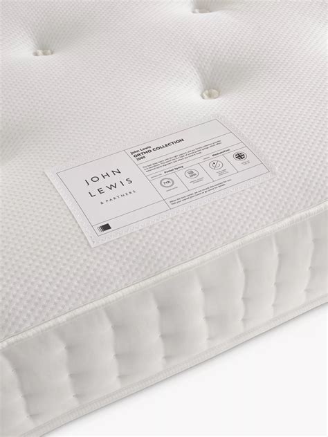 John Lewis Ortho Support 2000 Pocket Spring Mattress super king-size mattress
