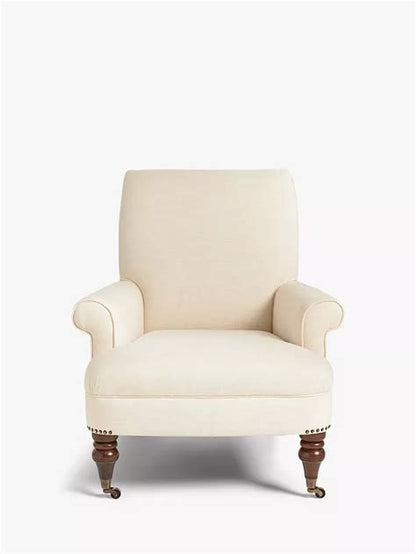 John Lewis Armchair Suffolk Natural Dark Leg
