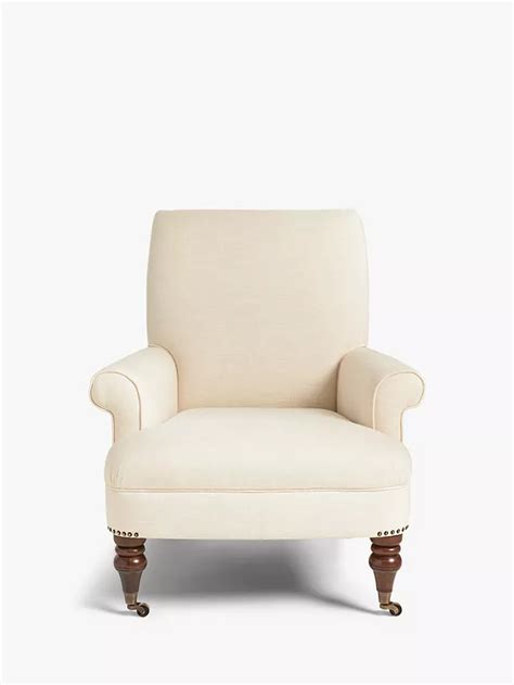 John Lewis Armchair Suffolk Natural Dark Leg